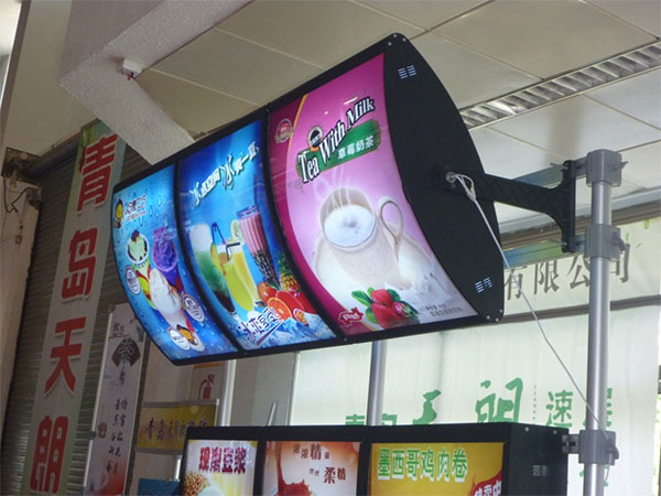 亞克力吸塑燈箱門頭怎么安裝