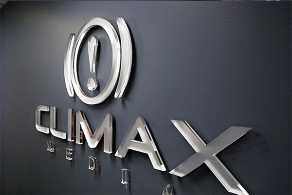 品牌logo墻，成都潮流外企形象墻加工廠家